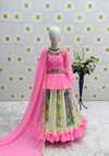 OC 185 Fox Georgette Girls Wear Kids Lehenga Choli Suppliers In India